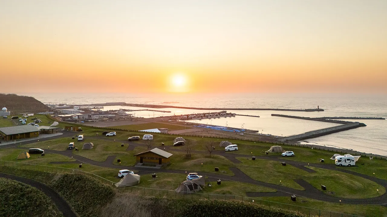 とままえ夕陽ヶ丘オートキャンプ場
