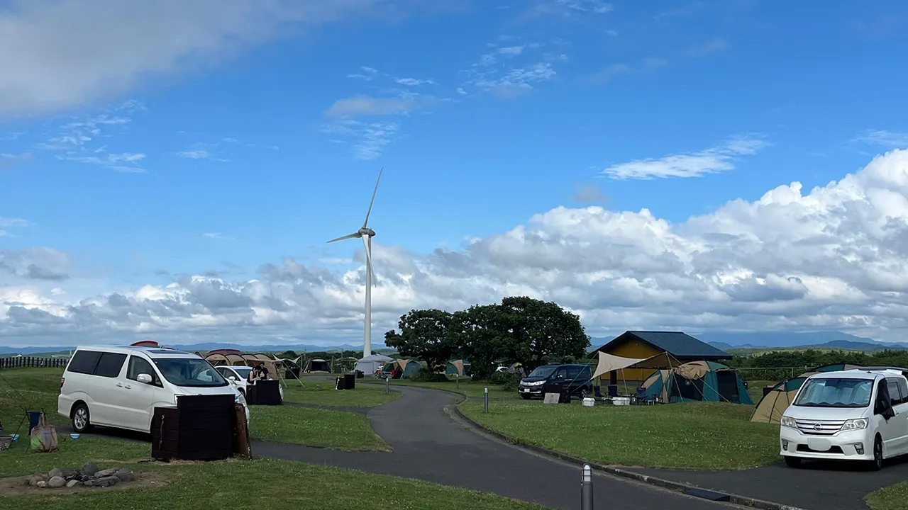 とままえ夕陽ヶ丘オートキャンプ場