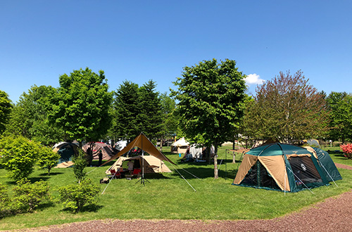 安平町鹿公園キャンプ場