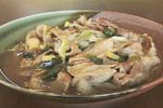 豚肉のギョウジャニンニク煮