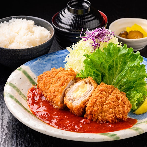 紅のチーズミルフィーユ膳画像
