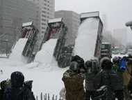 天気：雪　気温：－11℃