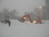 天気:雪 気温:-11℃