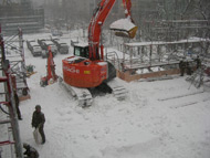 天気:曇→雪 気温:-10℃