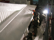 天気:曇 気温:-6℃