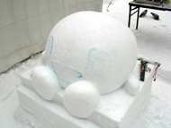 天気:曇|雪 気温:-6℃