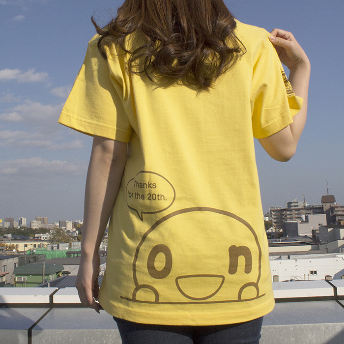 onちゃん20周年記念Ｔシャツversion２をHTBオンラインショップで販売します！ - グッズの話
