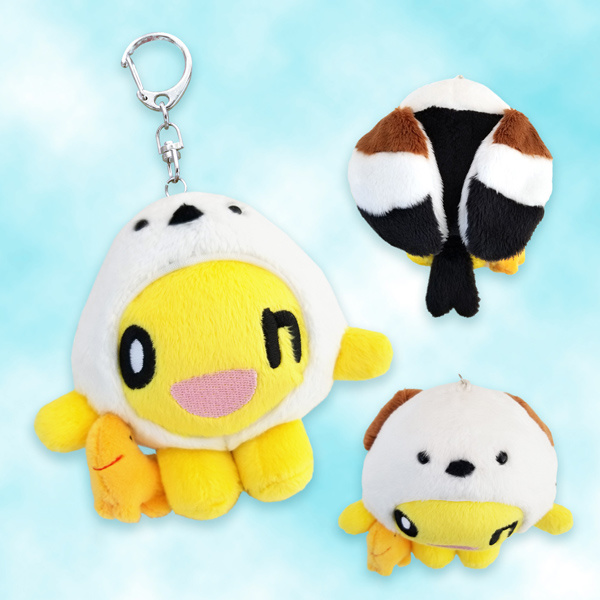 北海道限定】シマエナガのonちゃんマスコットキーホルダー 北海道限定】シマエナガのonちゃんマスコットキーホルダー