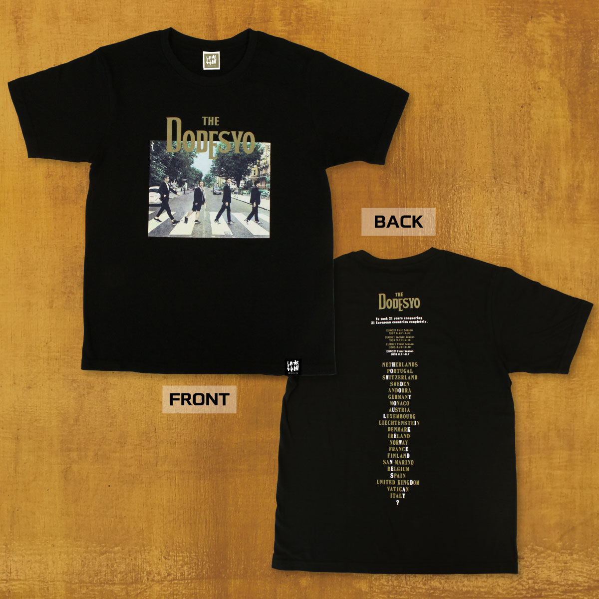 Ｔシャツ「イギリスの4人」(S/M/L/XL)