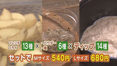 ②ポテト　種類　価格.jpg