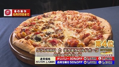 ピザハット春のおすすめランキング 21年4月21日 水 放送 イチモニ