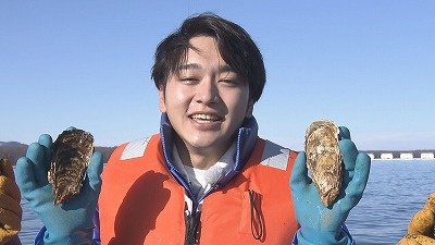 食のチカラ　サロマ湖のかき