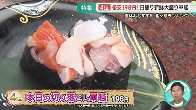 北海道発回転ずし【北々亭】おすすめランキング