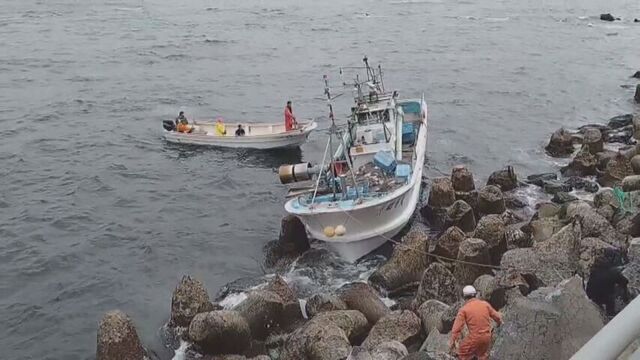 「漁船が座礁している」…北海道積丹町の海岸に漁船　60代船長と連絡つかず　巡視艇や漁船11隻が捜索に サムネイル