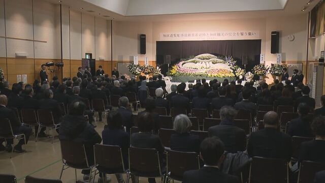 「本当に何も言葉が出ない。」知床沖観光船沈没事故から2年　追悼式に約１５０人が出席　北海道斜里町