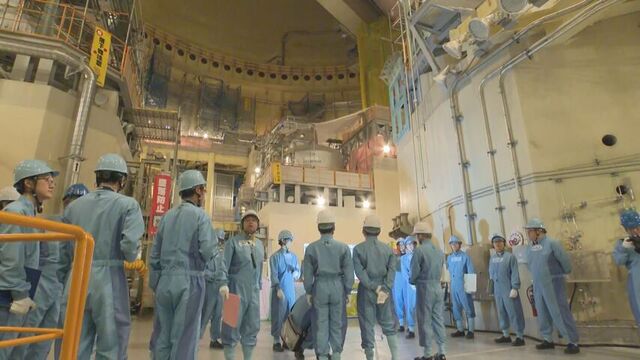 原子力規制委のメンバーが泊原発3号機の現地調査「今後は使用済み核燃料の輸送が最大の課題」北海道・泊村 サムネイル