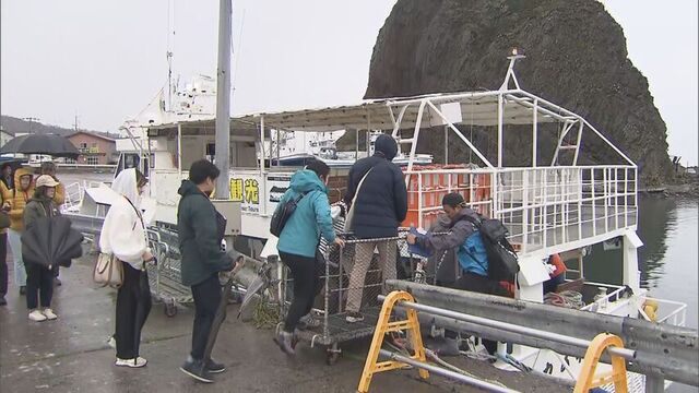 新たな安全対策導入し観光船の今季の営業始まる　　北海道斜里町ウトロ