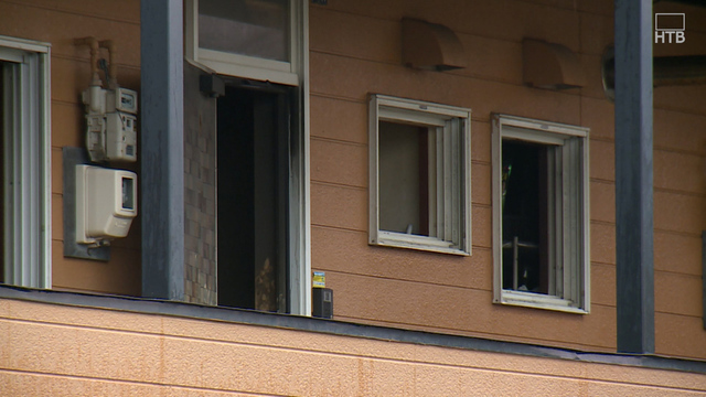 「かっぱをストーブの前で乾かして…」共同住宅で火事　火事があった部屋に子ども２人もけがなし　苫小牧市