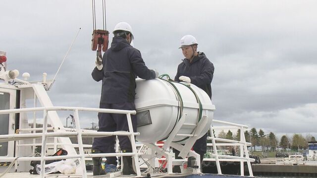 水に濡れない救命いかだ　費用負担重くも「安全のため」　知床事故3年　「改良型救命いかだ」搭載義務化 サムネイル