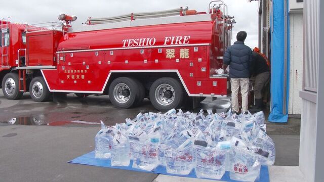 天塩町で水道水濁る　原因は水道工事後に流れ出た水垢やさびか　1200世帯に影響　復旧めど立たず サムネイル