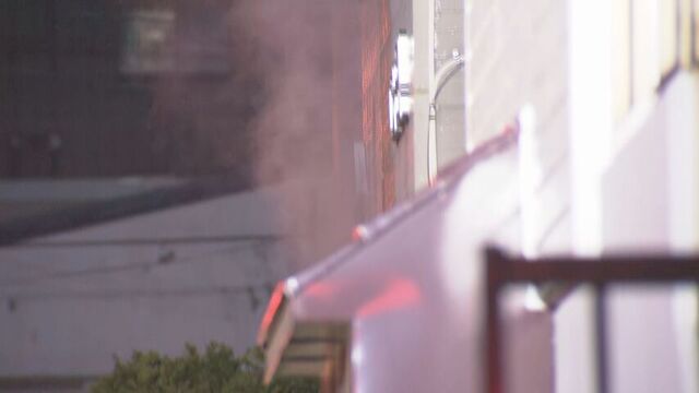 【速報】札幌・白石区　２階建ての共同住宅で火事　いまのところけが人の情報なし