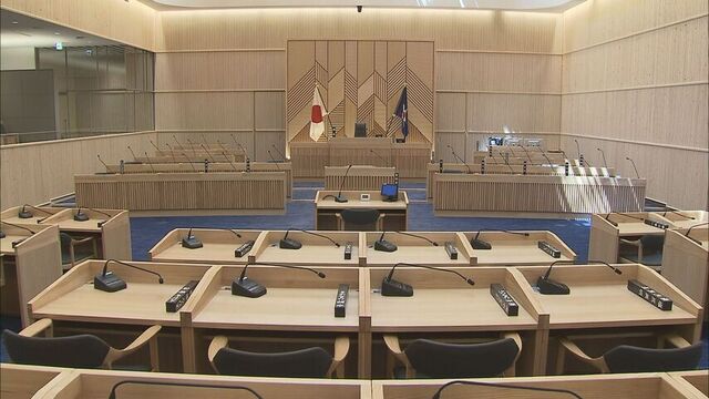「撤回を撤回することは考えていない」旭川市議長 辞職表明を撤回　議会流会の異例の事態に　旭川市議会 サムネイル