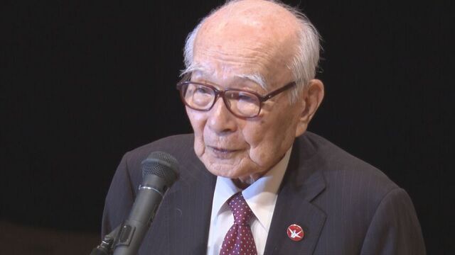 ノーベル平和賞受賞　被団協田中代表　札幌で講演 “核のタブーが壊されないよう”これまでの活動意義語る