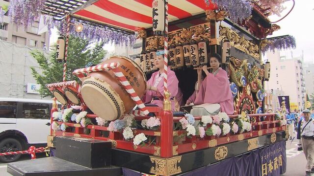 初夏の風物詩「札幌まつり」最終日 神輿渡御が市内13キロを練り歩く サムネイル