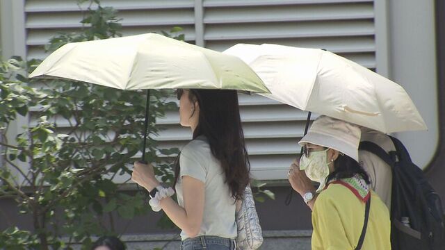 「暑くてびっくり」道内はきょうも真夏の暑さ　札幌でも今年一番の暑さ３１．８℃