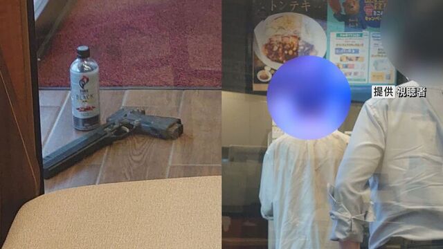 店内の床に”拳銃”　札幌・西区の飲食店で食事の男　銃刀法違反の疑いも