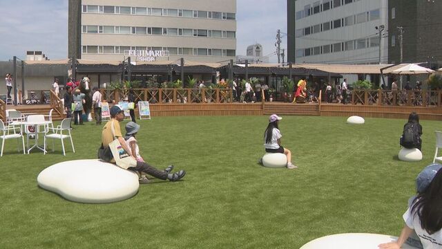 地元の人気グルメも　営業再開までの期間限定商業施設　帯広市に藤丸パークがオープン　　