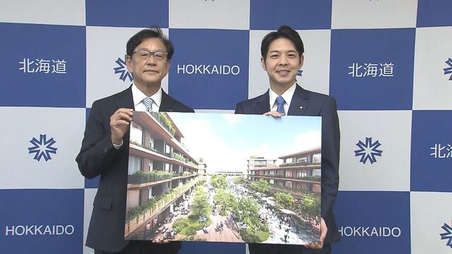 栗山CBOが鈴木知事にファイターズ2軍移転の意向表明を報告　道内自治体は期待の声　期成会発足で熱い視線も サムネイル