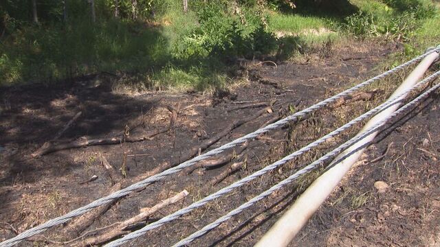北海道訓子府町　草地が焼ける火事相次ぐ　放火の可能性も含め警察と消防が現場検証 サムネイル
