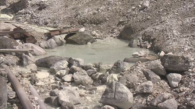 【独自】北海道蘭越町　温泉旅館の源泉をせき止め勝手に露天風呂　イスやバスマットも　被害届も検討
