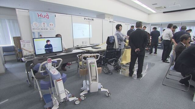 「年々バージョンアップ、介助しやすく」最新ヘルスケアロボットの展示会　医療や介護の現場を手助け サムネイル