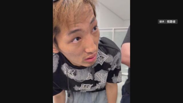 ネイルサロンに侵入する男　任意同行の様子がカメラに　現金約４０万円など盗んだ後に再び侵入　男を逮捕