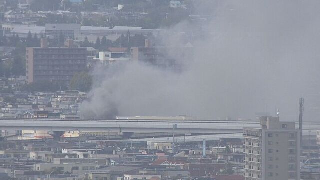 【速報】札幌市北区の理容店で火事　けが人なし　南側に延焼中 サムネイル