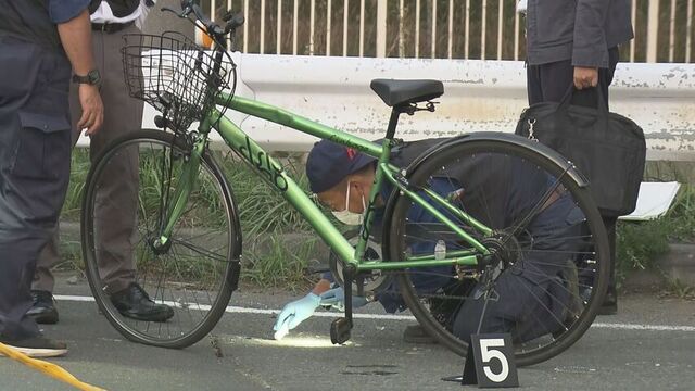 札幌市白石区　自転車の男性がクレーン車にはねられ死亡　過失運転致死の疑いで男を逮捕