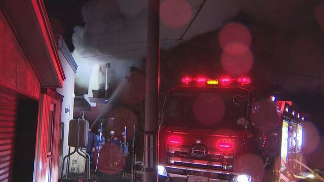「2階建ての住宅が燃えています」北見市で火事　住人とみられる女性1人が死亡 サムネイル