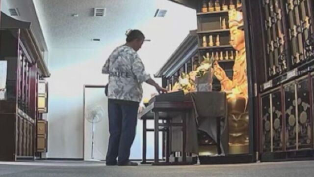 複数の寺の防犯カメラに女の姿 「食べ物が欲しくて盗みました」　納骨堂に侵入し供え物を盗んだか　札幌市 サムネイル