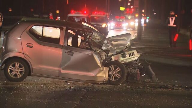 軽自動車運転６８歳の男性死亡　国道の交差点でミキサー車と衝突　右折・直進の事故　北海道・北斗市