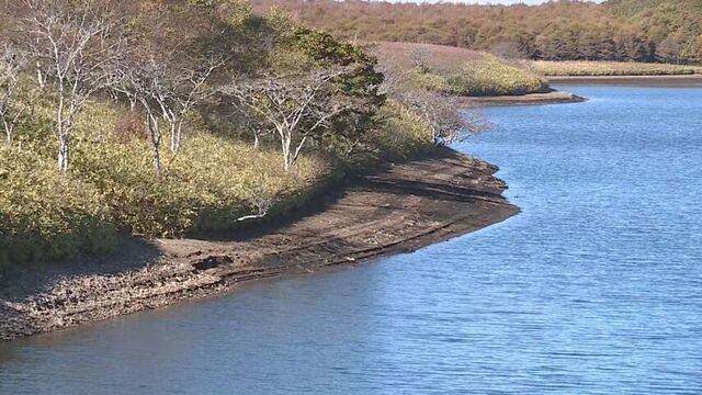 根室市で水不足　少雨続きダム貯水量50％台で節水呼びかけ　サンマ豊漁に水差す形に サムネイル