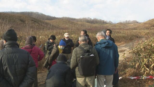 北海道白老町のメガソーラー計画で住民ら見学会に参加「納得した部分もあったが今回で終わりではない」 サムネイル