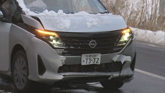 国道5号で乗用車と軽乗用車が衝突 男性が病院搬送…中国籍の男を現行犯逮捕 北海道共和町 サムネイル