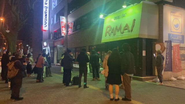 店はすすきのに近い10階建てビルの1階　提供：視聴者