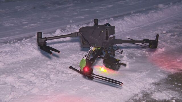 危険が伴う夜間のクマ・シカの行動把握などをドローンで…　北海道更別村で実証実験　 サムネイル