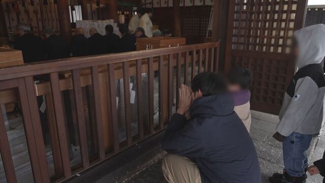 子どもたちと初詣へ