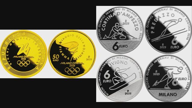 聖火やピクトグラムを刻印　冬季オリンピック「ミラノ・コルティナ2026」公式記念コイン　予約販売開始