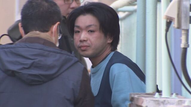 釧路市の実家に帰省し居間のクッションに火を着けた疑いで男を逮捕