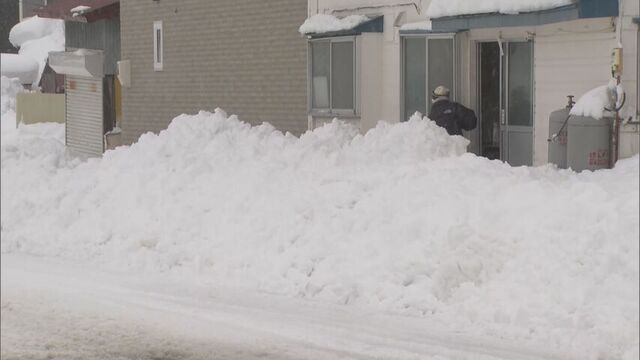 「疲れちゃって足もガクガク」十勝地方に大雪　朝まで続き住民ら雪かきに追われる　小中学校が臨時休校 サムネイル